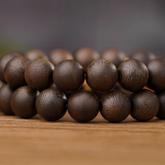 Potalapalace Accessories Handmade Natural Agarwood Red Agate Bracelet