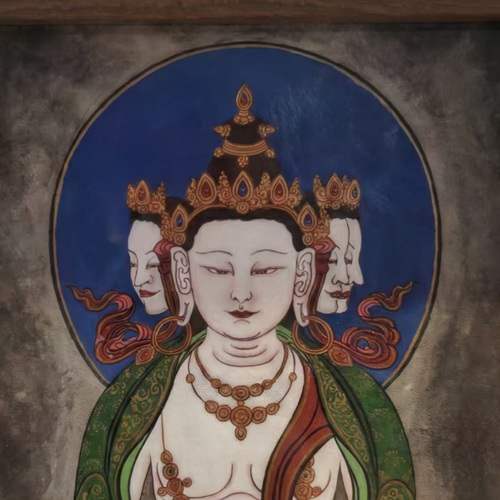 大日如来唐卡