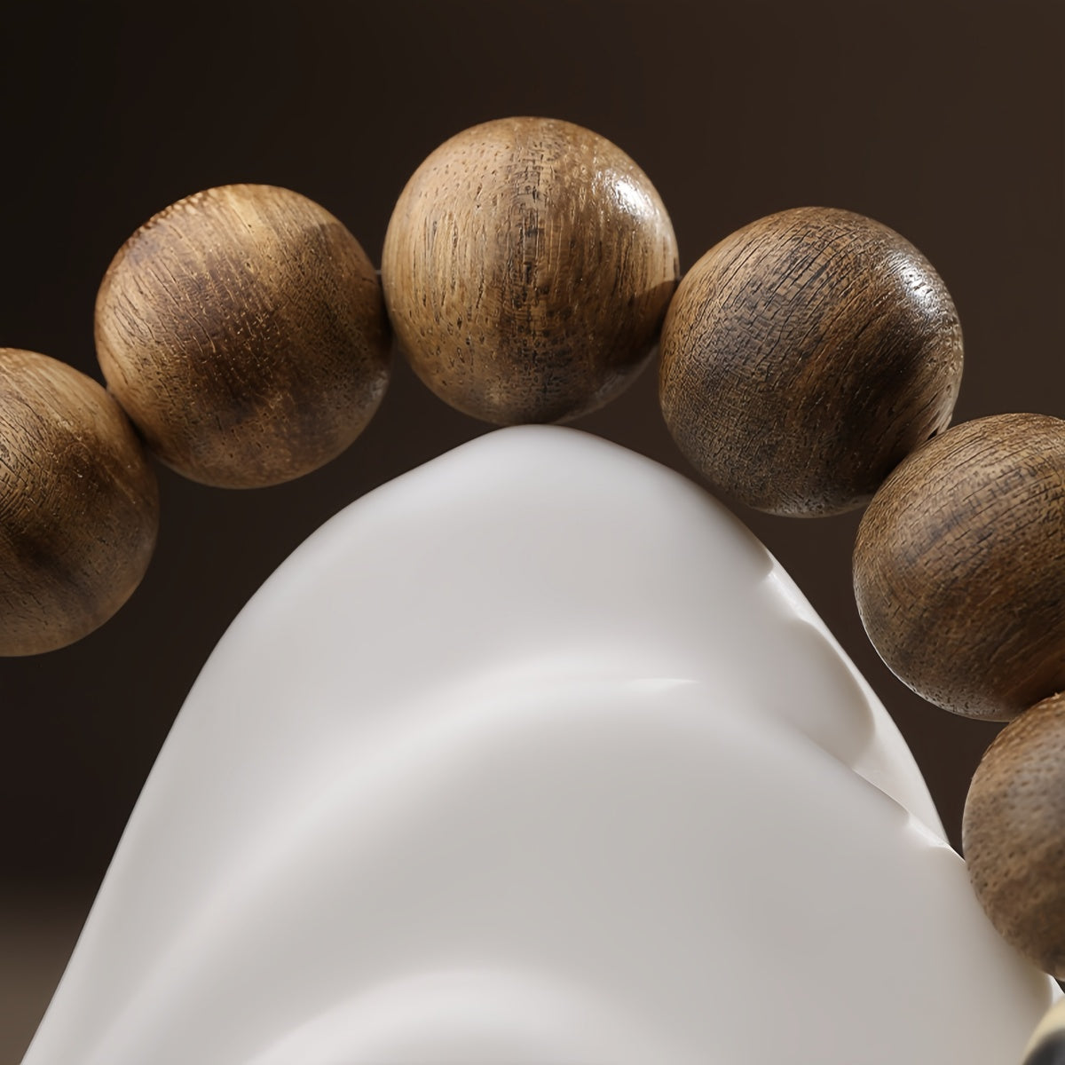 Potalapalace饰品手工天然沉香虎牙貔貅串珠手链