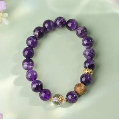 Potalapalace饰品手工天然梦幻紫水晶手链