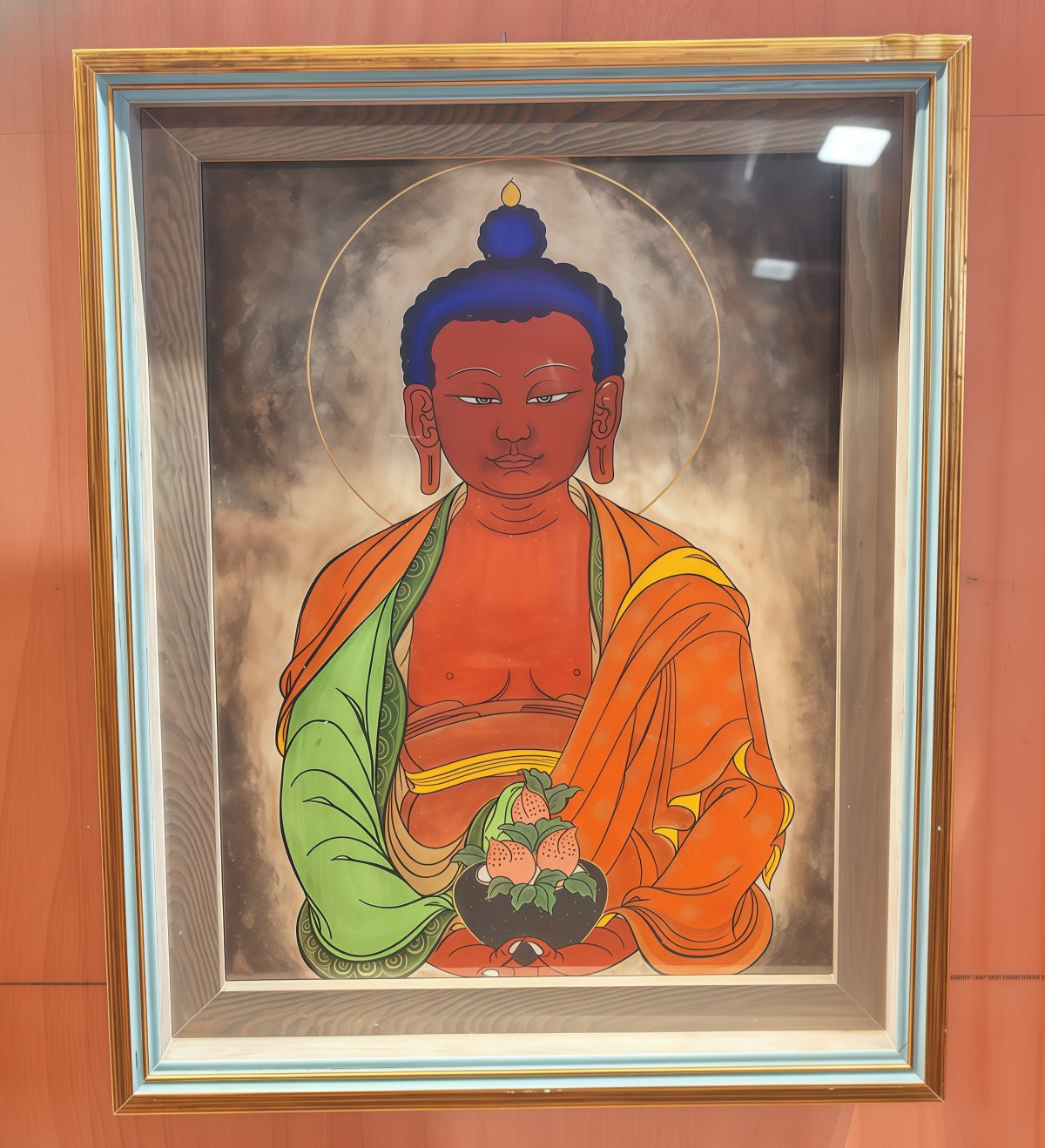 阿弥陀佛西藏唐卡画