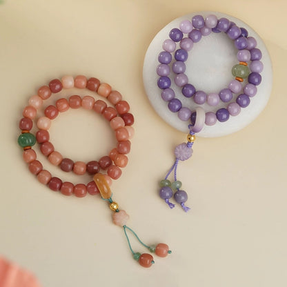 Potalapalace饰品 手工天然六音节真言菩提念珠