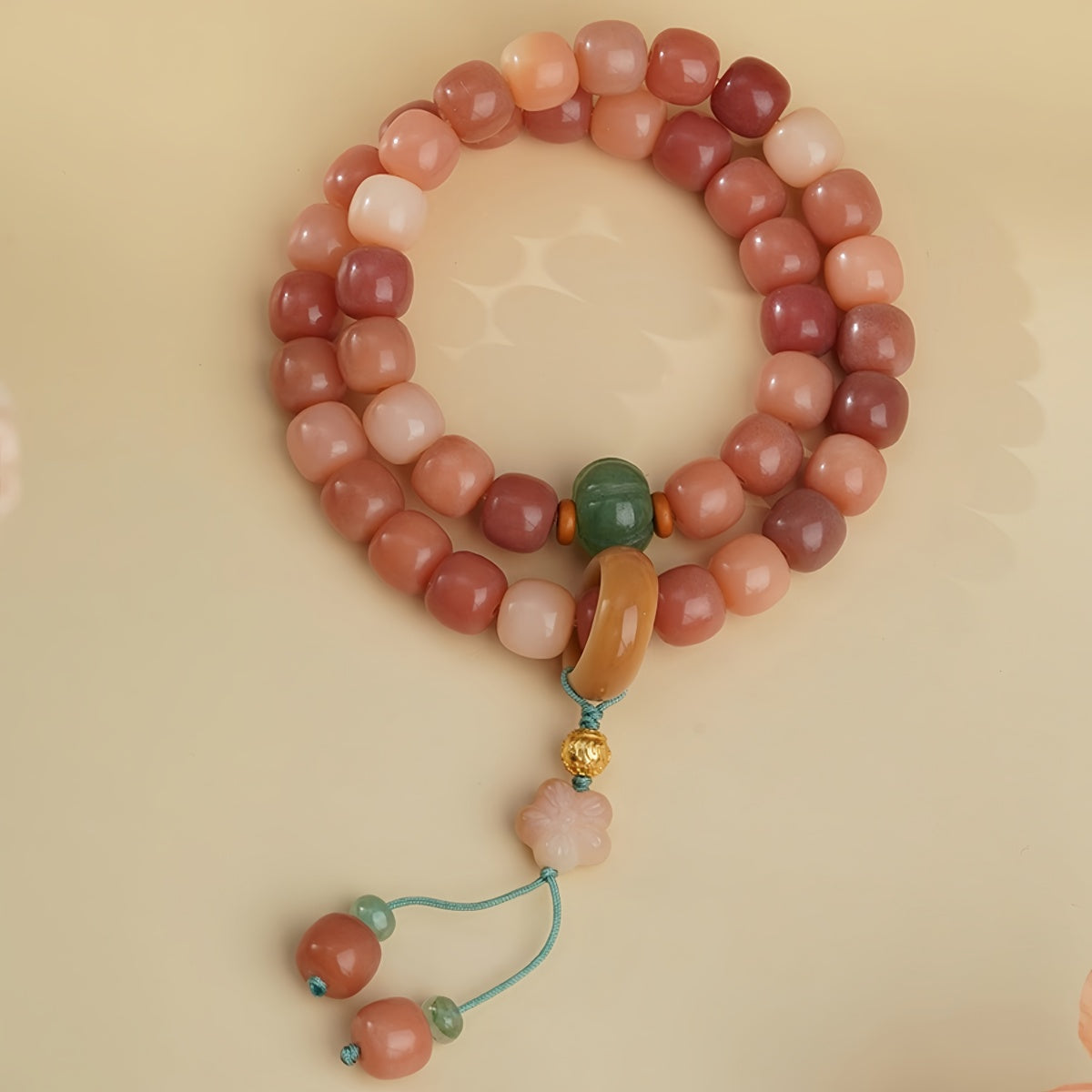 Potalapalace饰品 手工天然六音节真言菩提念珠