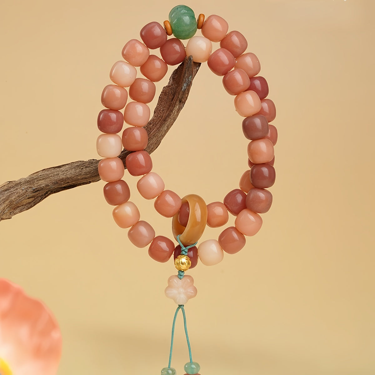 Potalapalace饰品 手工天然六音节真言菩提念珠