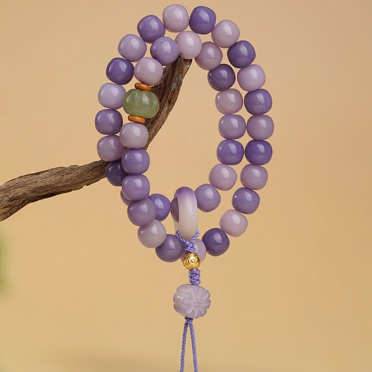 Potalapalace饰品 手工天然六音节真言菩提念珠