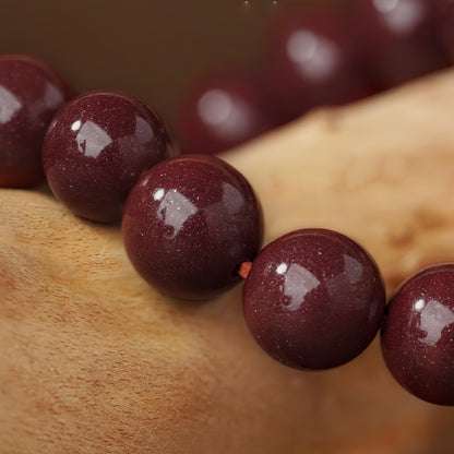 Potalapalace饰品手工天然十二生肖紫金沙朱砂手链