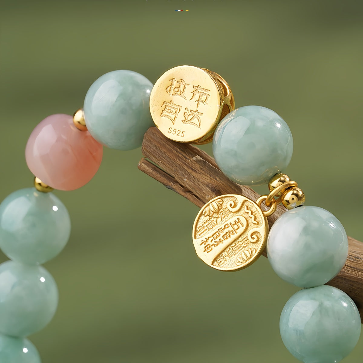 Potalapalace饰品手工天然翡翠玛瑙手链