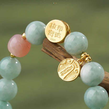 Potalapalace饰品手工天然翡翠玛瑙手链