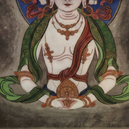 大日如来唐卡