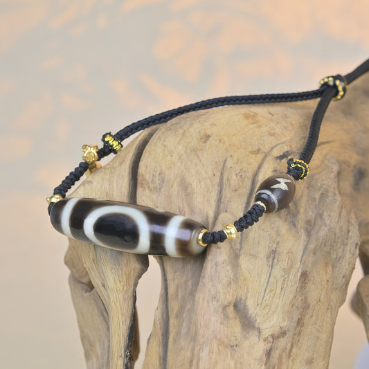 Potalapalace Accessories Handmade Natural High-Grade Dzi Bead Pendant