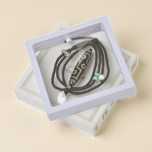 Potalapalace Accessories Handmade Natural Premium Dzi Bead Pendant