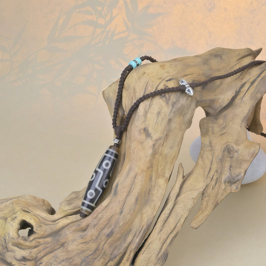 Potalapalace Accessories Handmade Natural Premium Dzi Bead Pendant