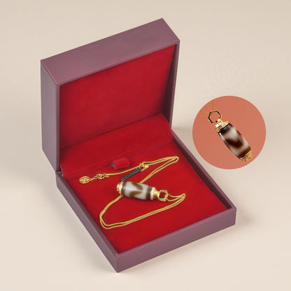 Potalapalace饰品手工天然虎牙天珠吊坠