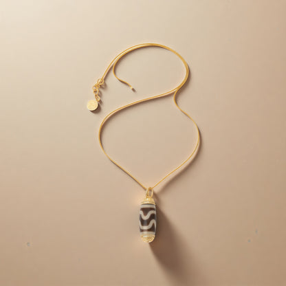 Potalapalace饰品手工天然虎牙天珠吊坠