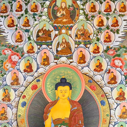 三十五忏悔佛唐卡