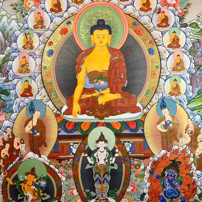 三十五忏悔佛唐卡