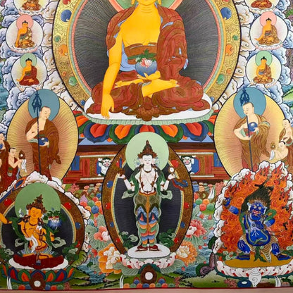 三十五忏悔佛唐卡