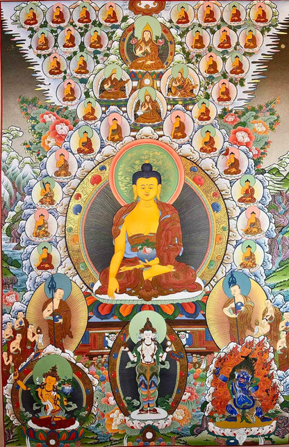三十五忏悔佛唐卡