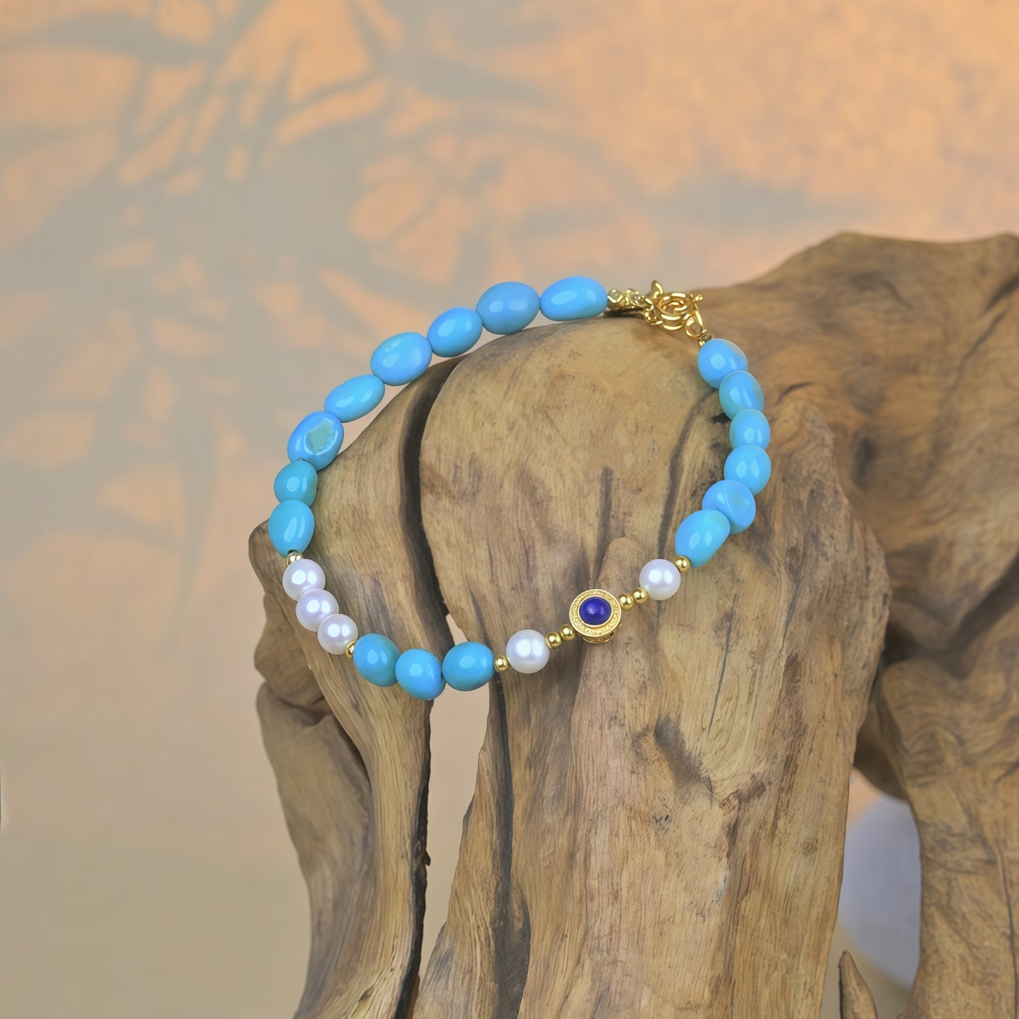 Potalapalace Accessories Handmade Natural Turquoise Bracelet
