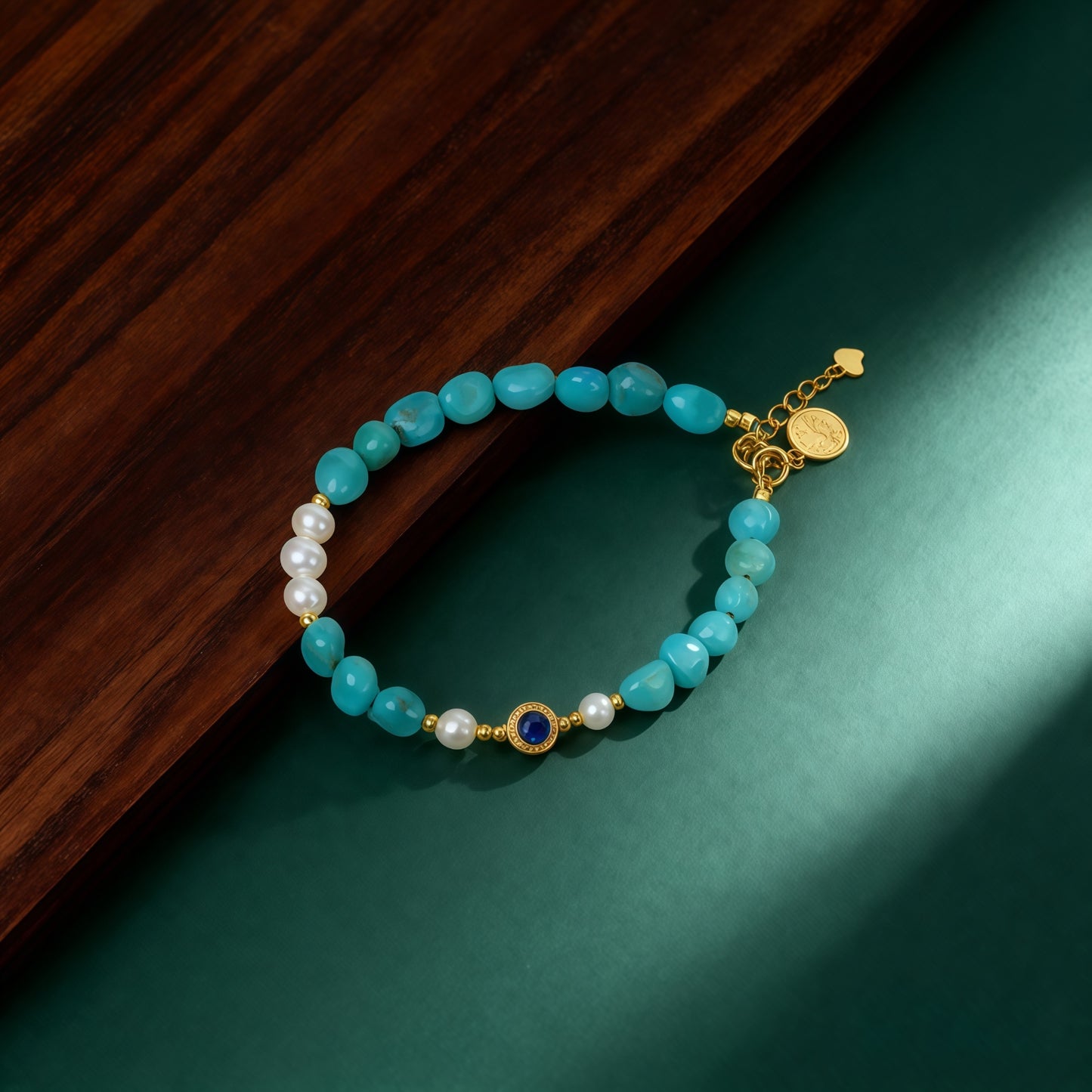 Potalapalace Accessories Handmade Natural Turquoise Bracelet